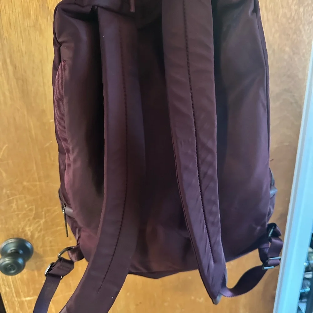 Maroon Lululemon Backpack - Picture 3 of 4